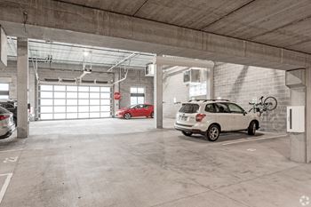 Heated garage parking